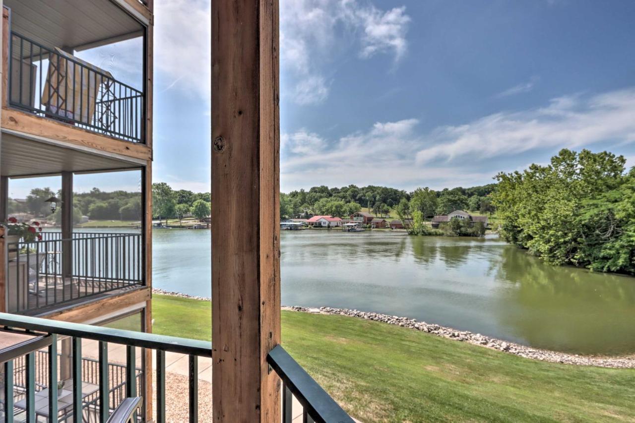 Step-Free Camdenton Condo With Boat Ramp, Dock, Slip Exteriör bild